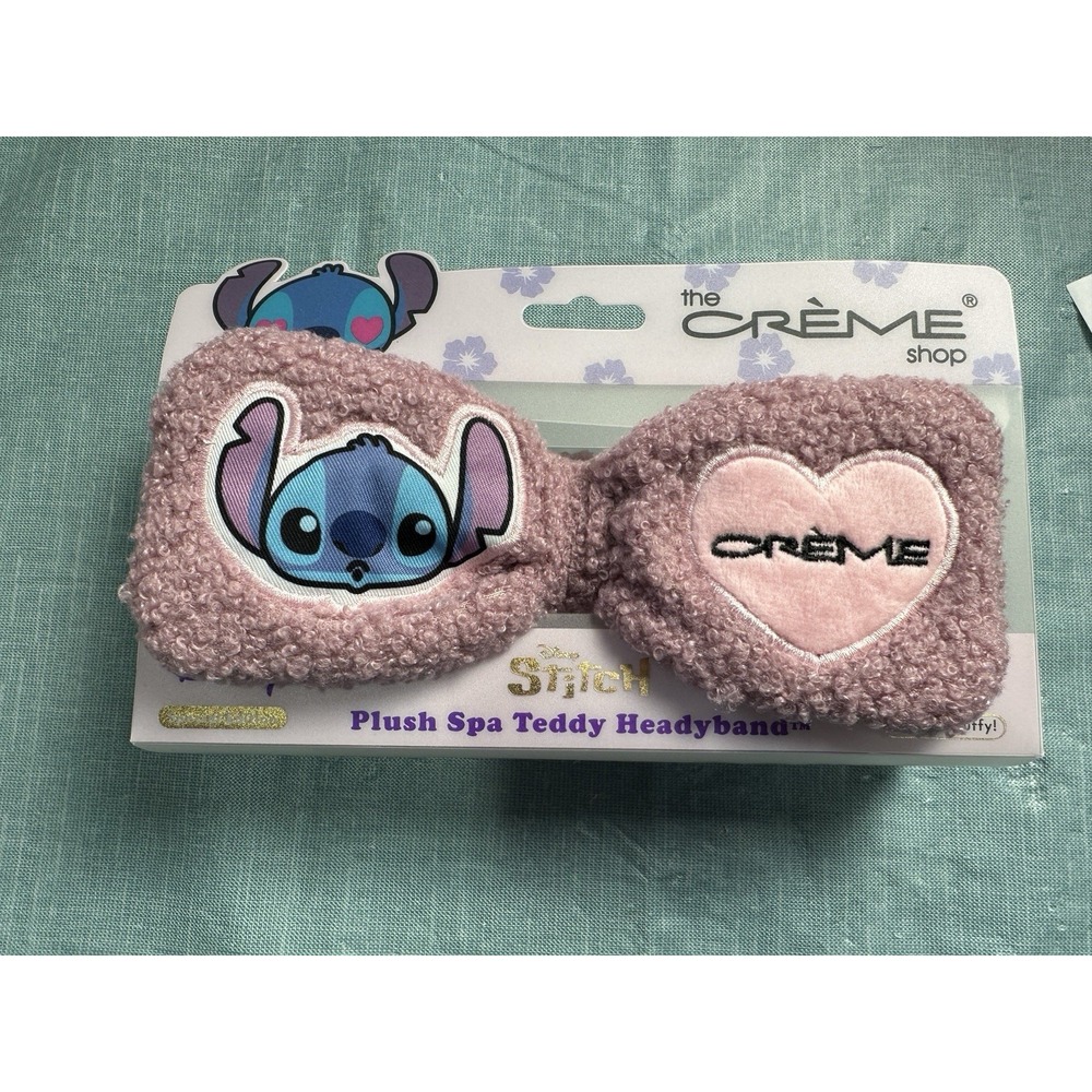 Disney Stitch Plush Spa Teddy Headyband Special Edition